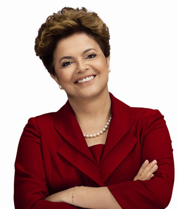 Dilma Rousseff ดิลมา รูสเซฟฟ์ นั่งประธานาธิบดีบราซิล
