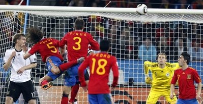 บอลโลก 2010 สเปนชนะเยอรมัน1-0 เข้าชิง ฟุตบอลโลก2010 