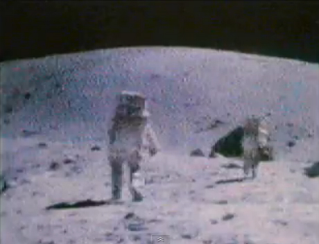 เผยคลิปนักบินอวกาศร้องเพลงบนดวงจันทร์ ปี 1972