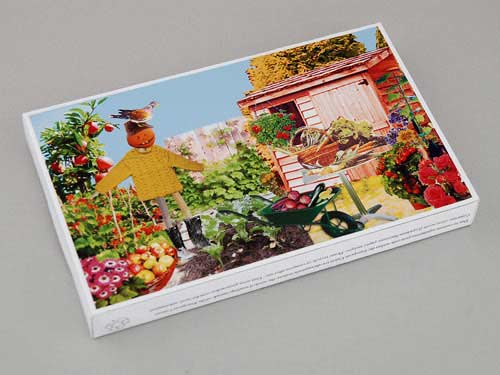 Postcarden โปสการ์ดที่ย่อสวนสวยมาไว้บนกระดาษ