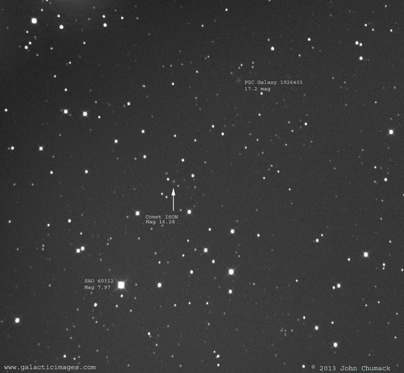 ชมภาพ ISON ว่าที่ดาวหางแห่งปี ผ่านกล้องฮับเบิล