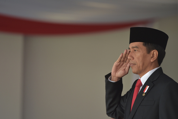 ประธานาธิบดีโจโก วิโดโด ของประเทศอินโดนีเซีย 
