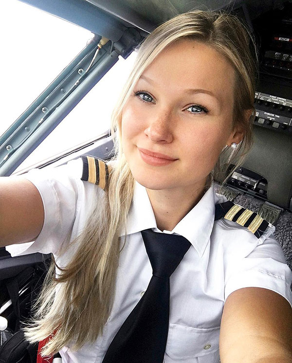 เปิดชีวิตนักบินสาวสุดเจ๋ง ได้ทำตามฝันตั้งแต่อายุเพียง 25 ปี