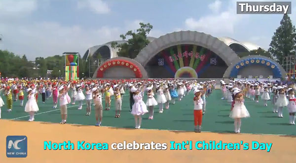 วันเด็ก สไตล์เกาหลีเหนือ