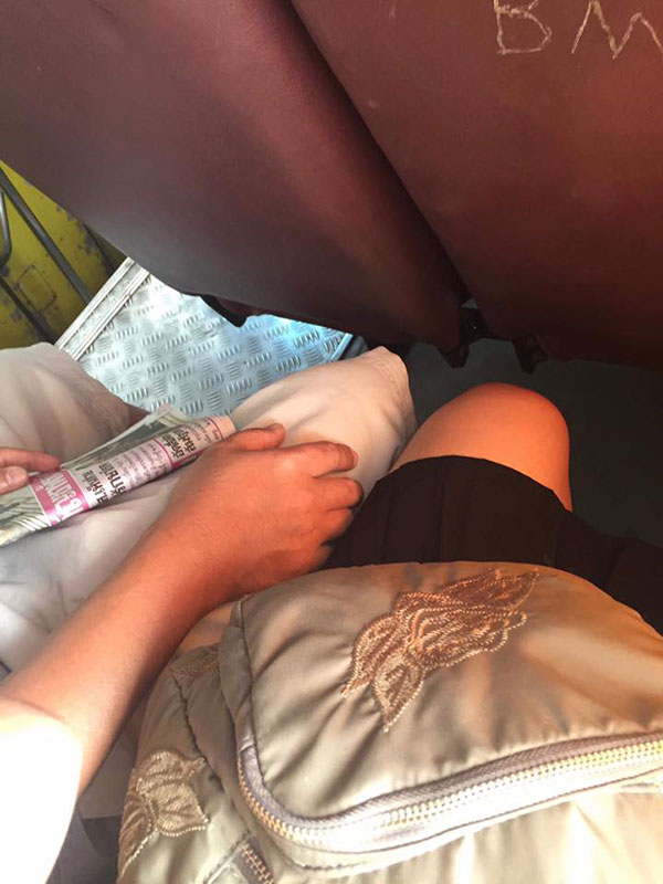 นักศึกษาสาวผวา เจอโรคจิตสไลด์หนอนบนรถเมล์