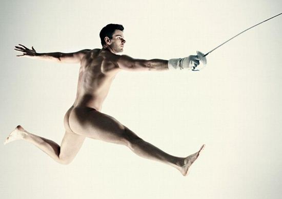 นักกีฬาโอลิมปิก เปลื้องผ้าถ่ายแบบสุดอาร์ตใน ESPN