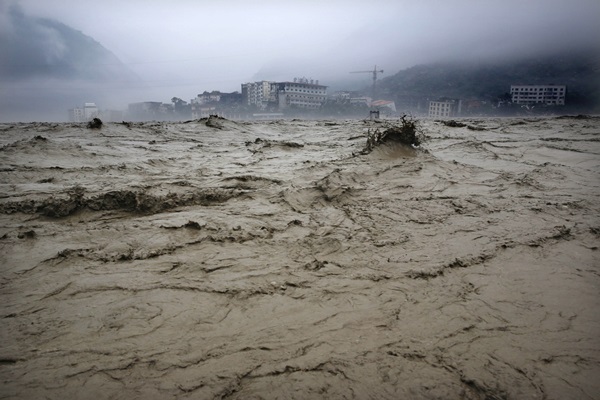 น้ำท่วมจีน 