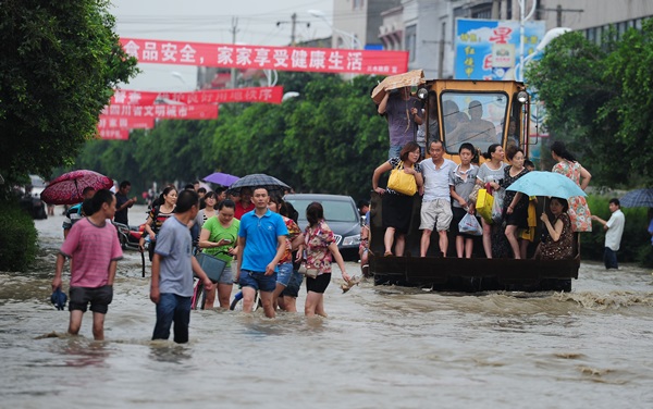 น้ำท่วมจีน