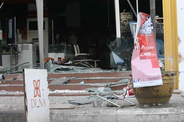 ข่าวภาตใต้ ระเบิดห้างไดอาน่า ปัตตานี
