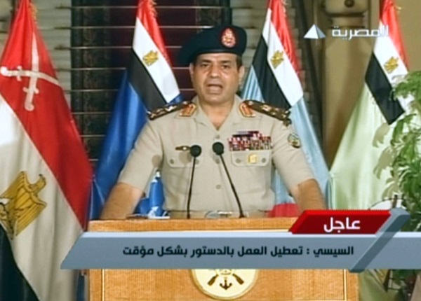 ทหารอียิปต์ก่อรัฐประหาร ยึดอำนาจรัฐบาล