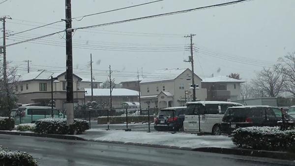 หิมะแรกกรุงโตเกียว