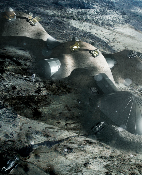 ยุโรปผุดแผนส่งหุ่นยนต์ สร้างโดมที่พัก บนดวงจันทร์