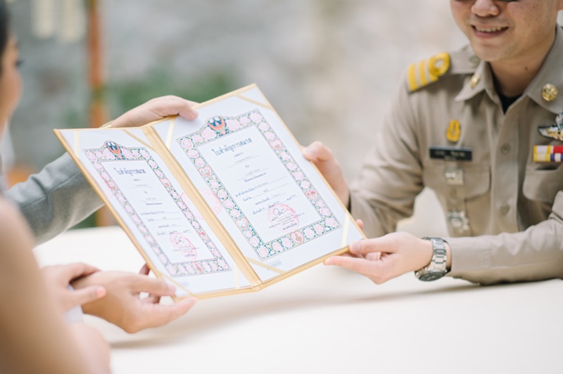 จดทะเบียนสมรส