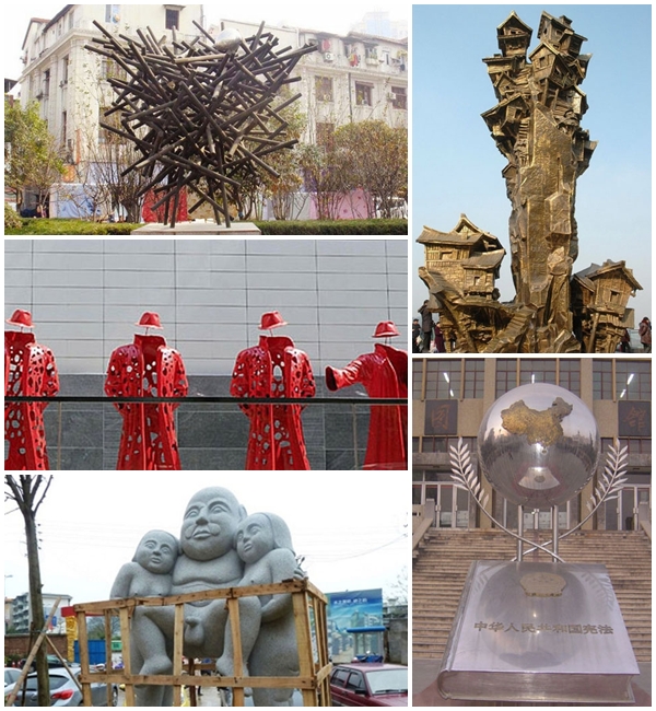 จีนประกาศผลโหวต 10 อันดับ รูปปั้นยอดแย่แห่งปี 2012