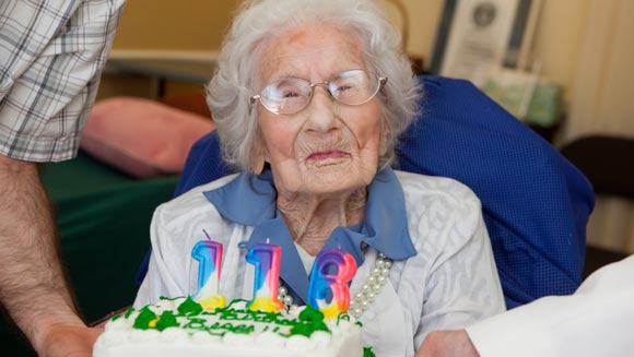 หญิงอายุมากสุดในโลก ฉลองวันเกิดปีที่ 116