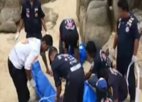 ตำรวจจำลองเหตุการณ์ ฆ่า 2 นักเที่ยวท่องที่เกาะเต่า