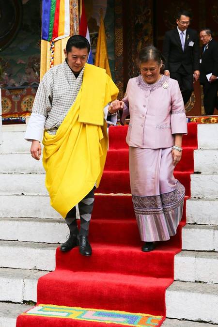 ประมวลภาพ สมเด็จพระเทพฯ เสด็จพระราชดำเนินเยือนราชอาณาจักรภูฏาน