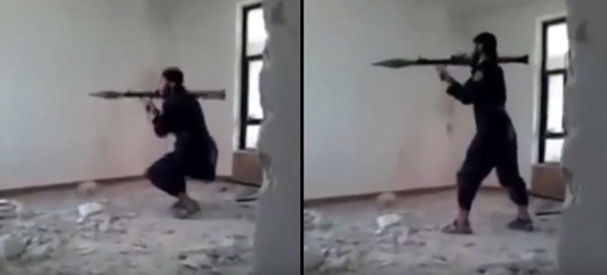 ลั่น ! คลิปกลุ่ม ISIS โชว์แป้ก ยิงจรวด RPG ยังไงให้บ้านบึ้มซะเอง