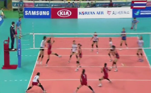 วอลเลย์บอลหญิงไทย เอเชียนเกมส์ 2014 ชนะ ญี่ปุ่น 3-1 เซต
