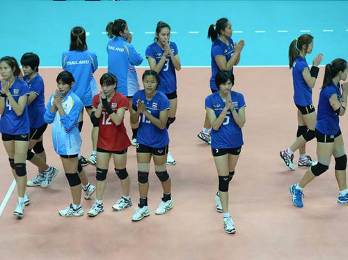 วอลเลย์บอลหญิงไทย พบ จีน รอบรองชนะเลิศ เอเชียนเกมส์ 2014