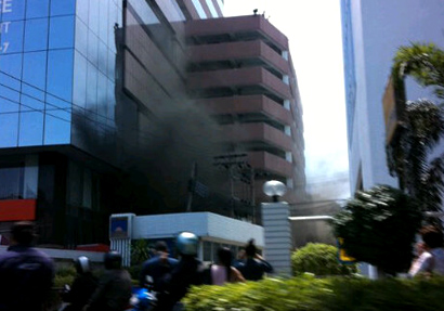 ไฟไหม้โรงแรมเลอคองคอร์ด ถนนรัชดา