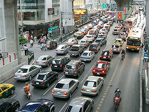 รถติด