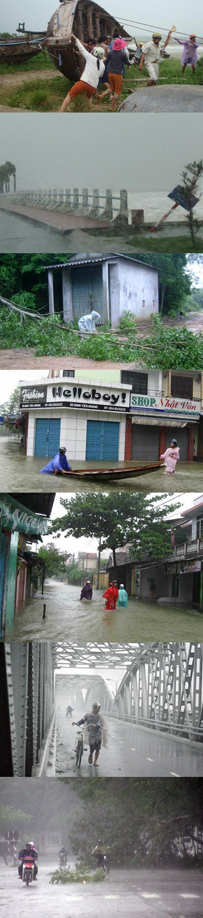 พายุกิสนา พายุกฤษณา ถล่มเวียดนาม