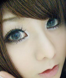 คอนแทคเลนส์ตาโต