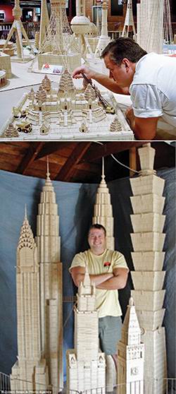 ศิลปะไม้จิ้มฟัน