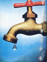 น้ำไม่ไหล