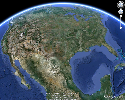 google earth world map satellite