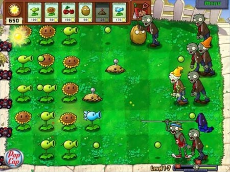 เกมส์ Plants vs Zombies