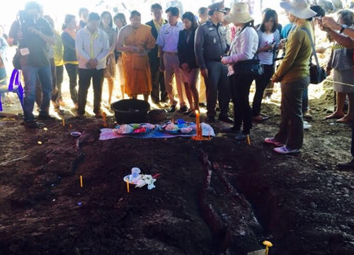 รุดตรวจโครงกระดูกมนุษย์โบราณ อายุ 2,000 ปี ที่เพชรบูรณ์