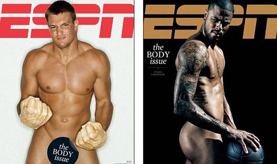 นักกีฬาโอลิมปิก เปลื้องผ้าถ่ายแบบสุดอาร์ตใน ESPN