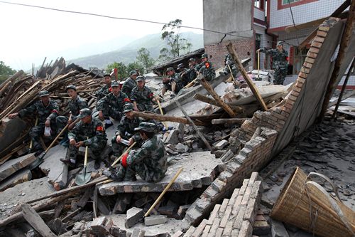 แผ่นดินไหวที่เสฉวน ประเทศจีน