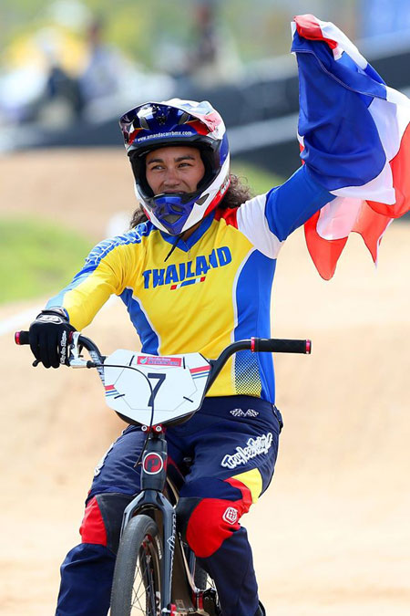 อแมนด้า คาร์ คว้าเหรียญทองที่ 9 จักรยาน เอเชียนเกมส์ 2014