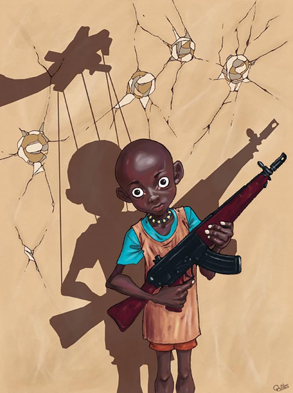 ภาพศิลปะสุดอาร์ตของ หลุยส์ กีเลส (Luis Quiles)