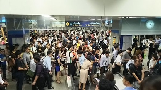 รถไฟฟ้า MRT ขัดข้อง