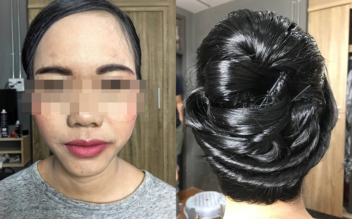 ช่างแต่งหน้ารับปริญญา
