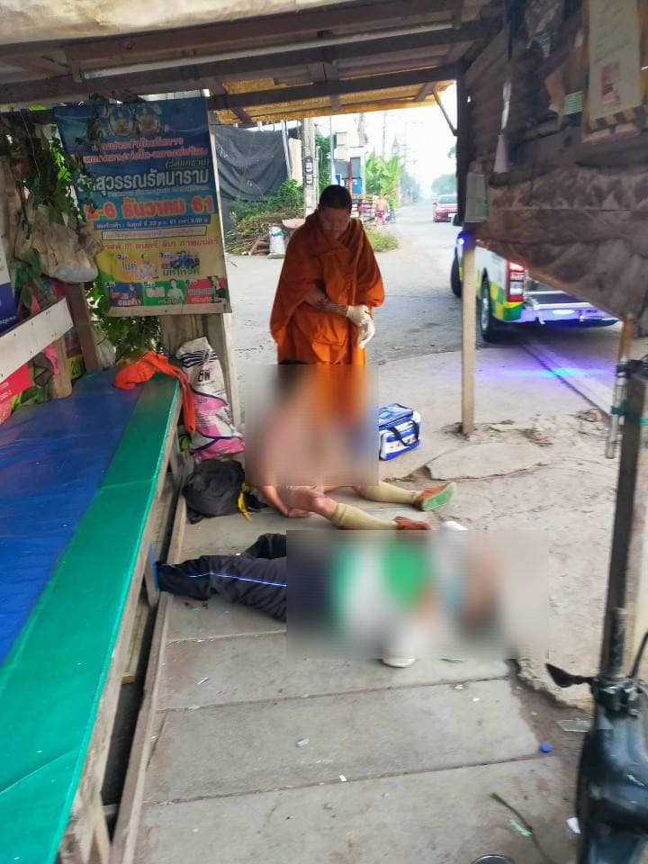 พระสงฆ์ช่วยคน