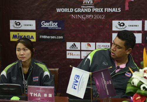 วอลเลย์บอลเวิลด์ กรังด์ปรีซ์ 2012 วอลเลย์บอลหญิงทีมชาติไทย ...