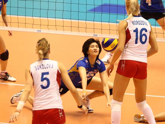 วอลเลย์บอลหญิงไทย รัสเซีย
