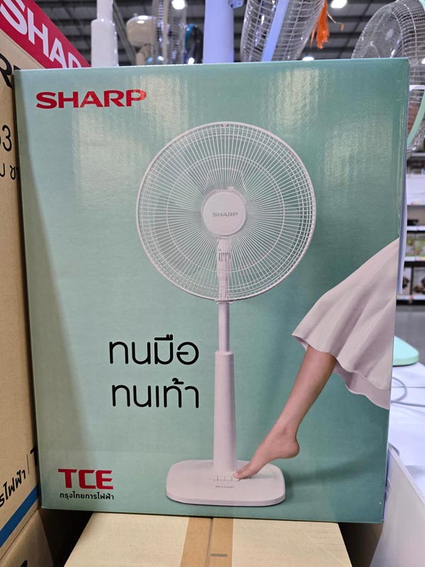 โฆษณาพัดลมตั้งพื้น