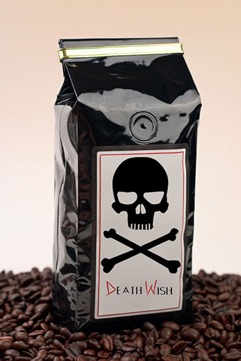 Death Wish กาแฟที่เข้มที่สุดในโลก คาเฟอีน 200 เปอร์เซ็นต์