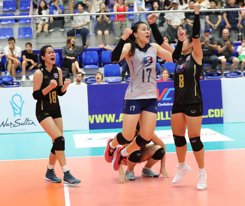 วอลเลย์บอลหญิง U20 ไทย ชนะ เกาหลีใต้ 32 เซต คว้าที่ 3 ศึกชิงแชมป์