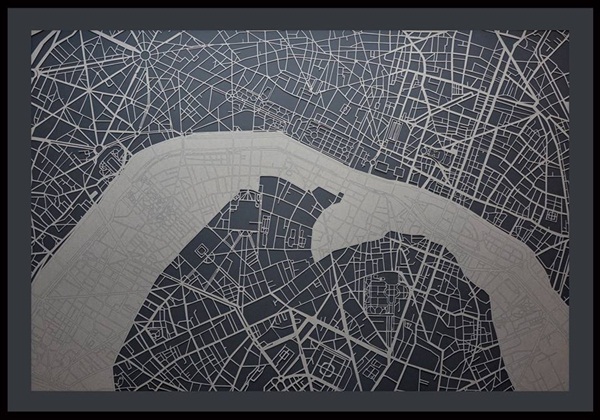 Paper cut แผนที่เมืองต่าง ๆ ทั่วโลก ละเอียดยิบถอด Google Maps