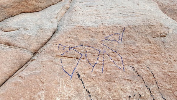  อ.เผ่าทอง ฉุนคนไทยมือบอน เขียนหินโบราณจอร์แดน