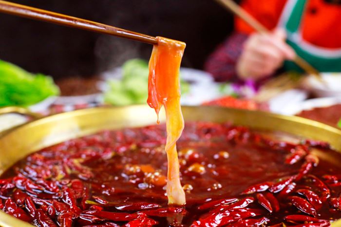 หม้อไฟเผ็ดระดับนรก