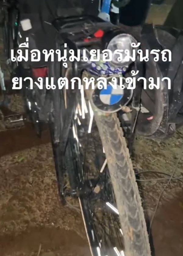 ชาวต่างชาติรถยางแตกเข้ามาในบ้าน สิ่งที่ทำต่อไปนี้รู้เลยคนไทย