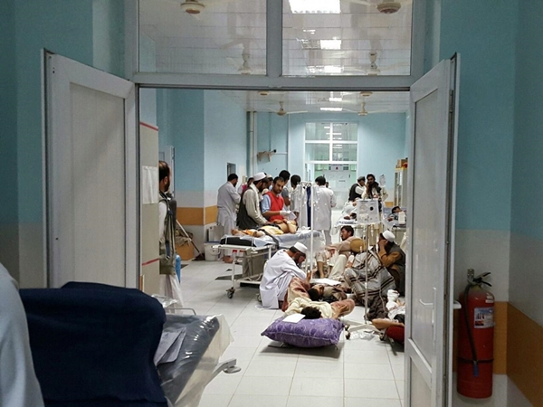 อเมริกาบึ้มทางอากาศ โจมตีโรงพยาบาลอัฟกานิสถาน ดับ 19 